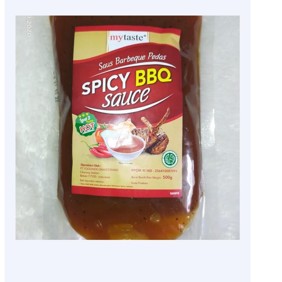 

ORD♝ My Taste Spicy BBQ Level 3 500gr saus spicy barbeque my taste Barang Terlaris