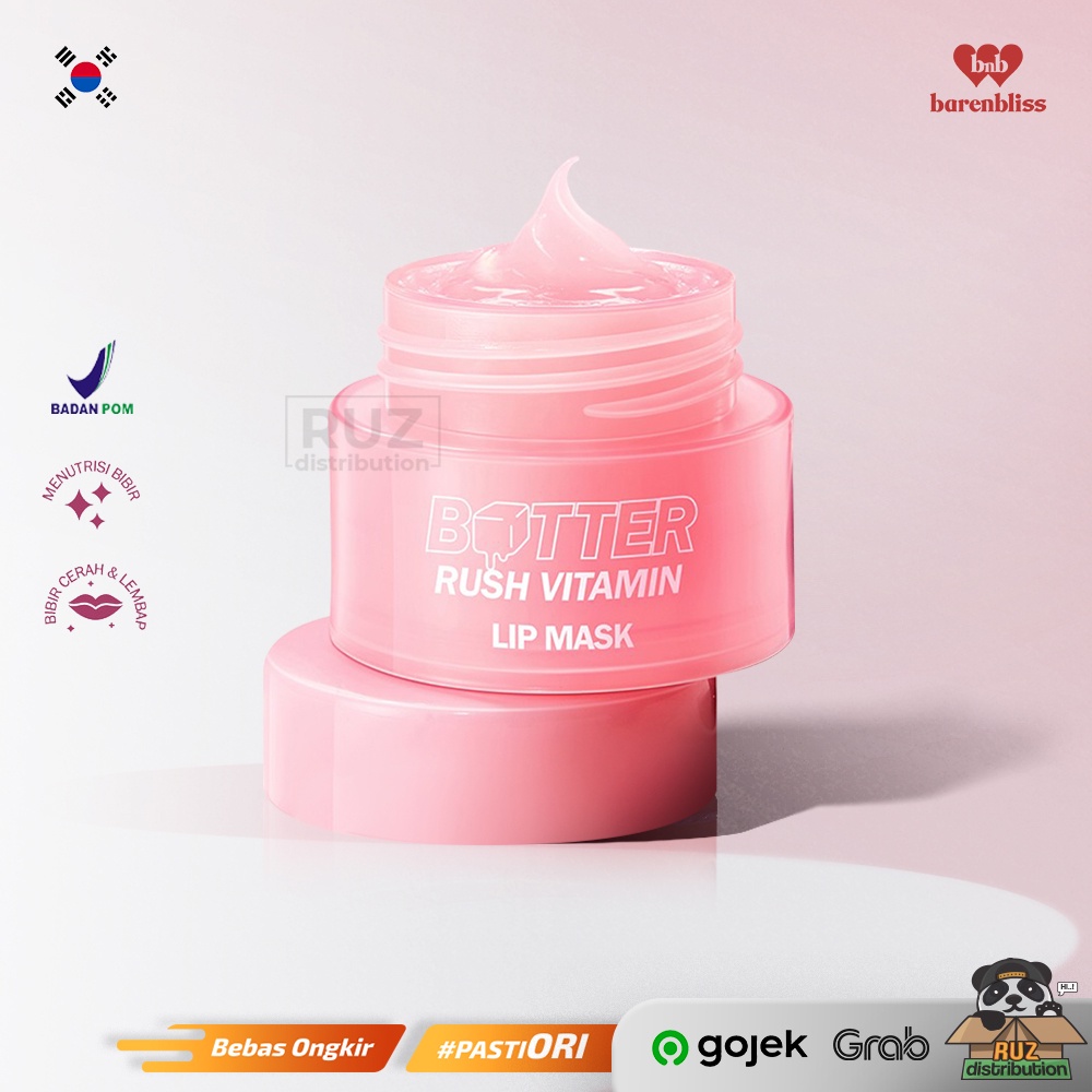 BNB barenbliss Butter Rush Vitamin Lip mask Moisturizing Lips