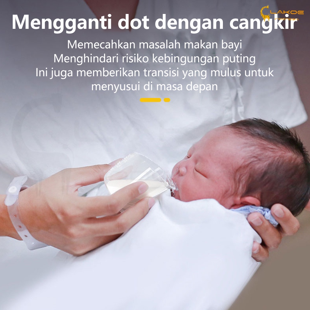 Cangkir Menyusui Newborn Baby Cup Feeder Gelas Asi Bayi Bpa Free