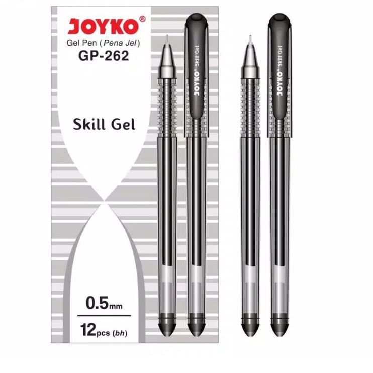 

Sedang Ramai Pulpen Gel Joyko Skill Gel GP-262 0.5 mm (1 Lusin)