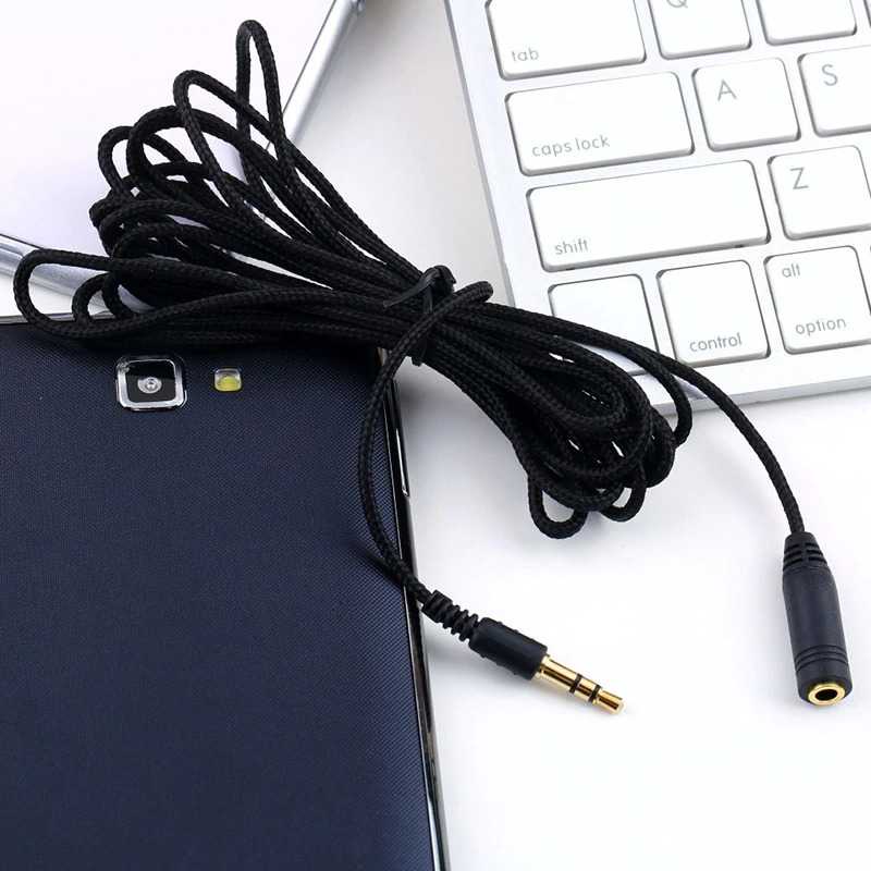 LINGHUANG Kabel Audio AUX 3.5 mm Male to Female - AV124 - PCLP