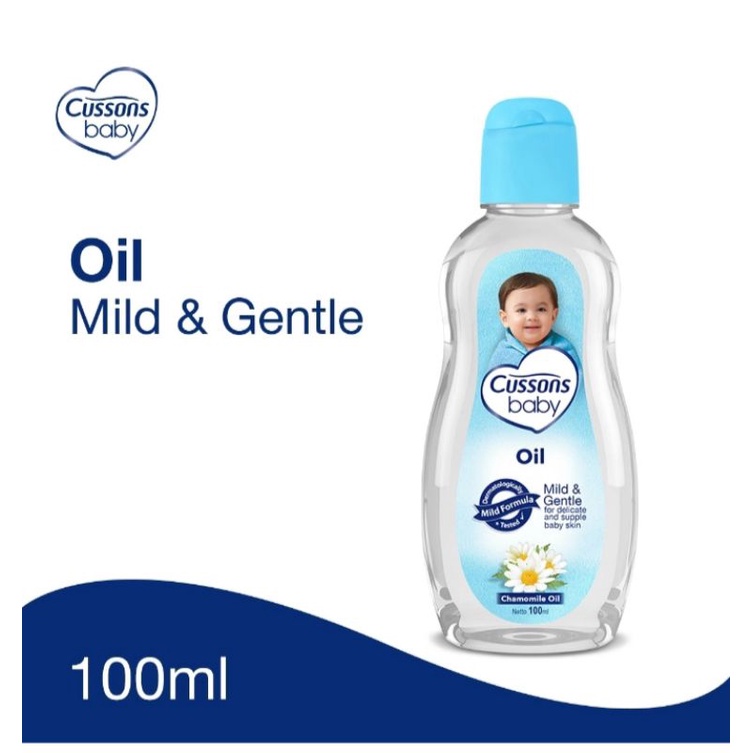 CUSSONS BABY OIL MILD &amp; GENTLE 100ML