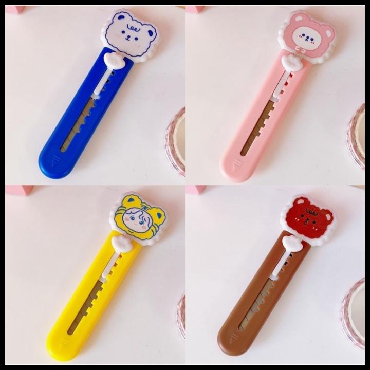 

Cute Cutter Mini Korean Style Cutter Cartoon Knive Pisau Imut