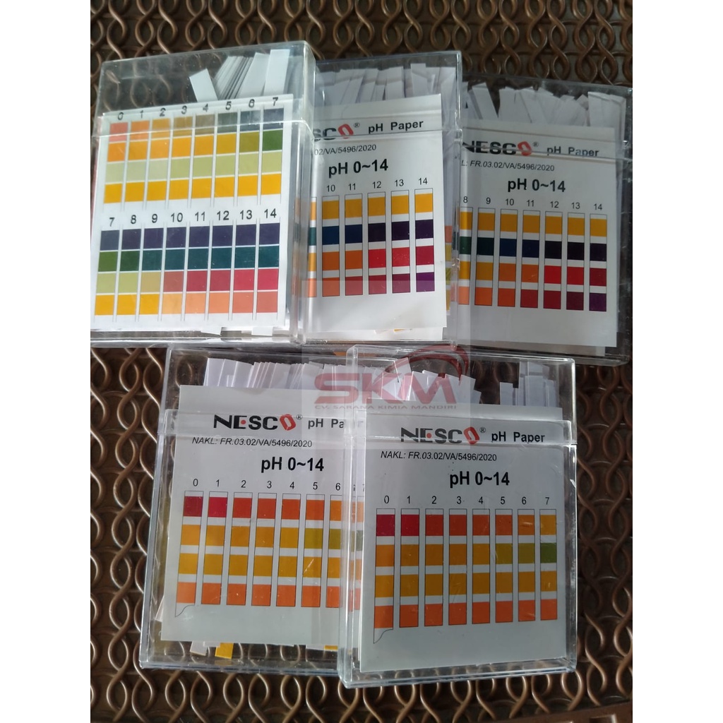 kertas lakmus / kertas ph
