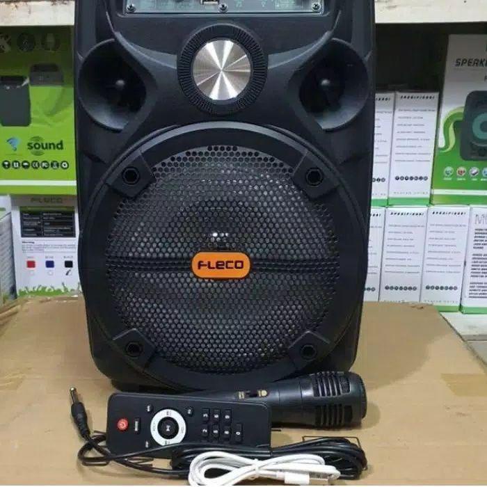 Terkini COD Speaker Bluetooth Karaoke Fleco FL 955C-D/Salon Aktif/Speaker Fleco/Salon Aktif Karaoke Fleco