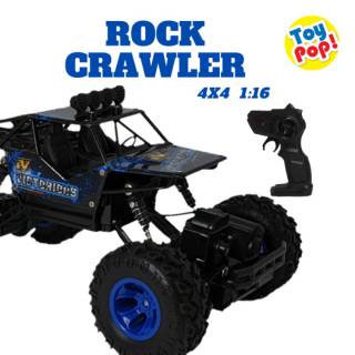 Mainan Anak Mobil Jeep RC Rock Crawler 4x4 Skala 1:16 Besar