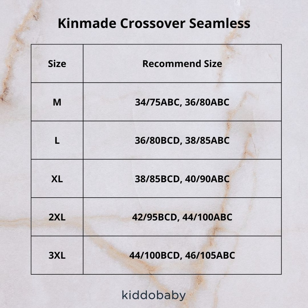 Kinmade Crossover Seamless | Bra Menyusui