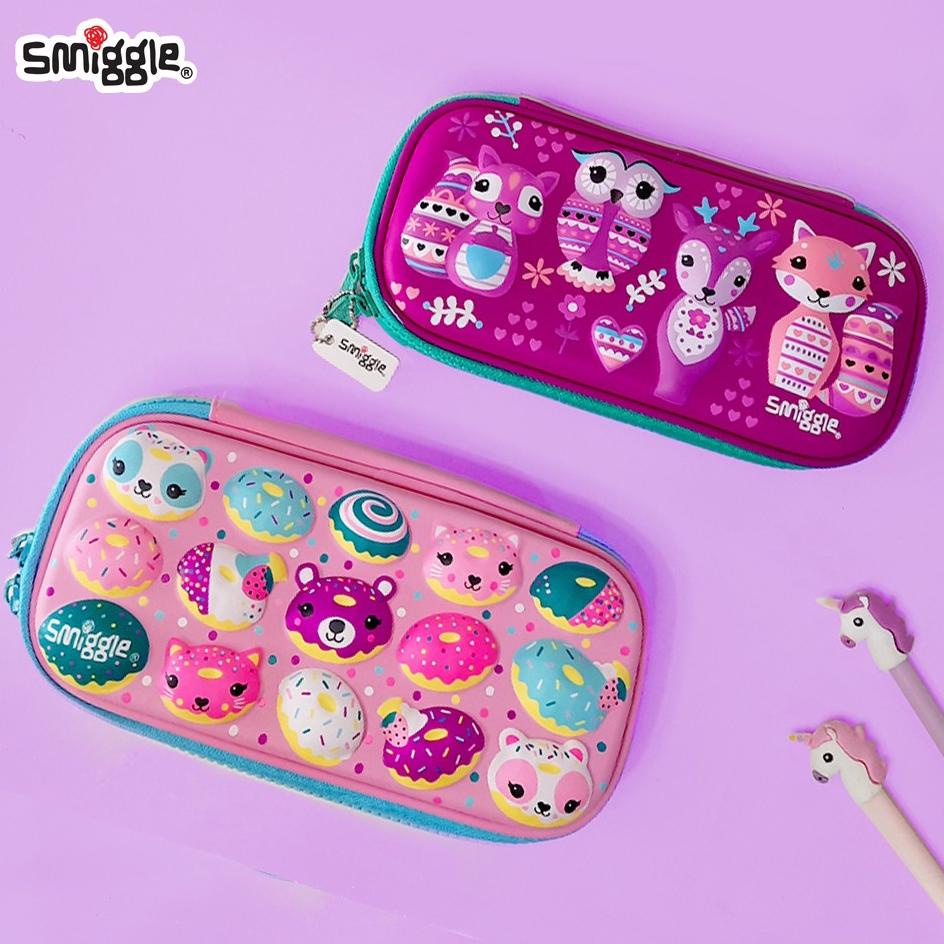 

SMIGGLE WONDEROUS HARDTOP PENCIL CASE SMALL NIMBUL 3D SMPSS TERLARISS...,,,,,