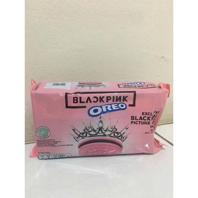 OREO BLACKPINK Exclusive Special Edition Cookie 171 gr Plus Photocard Random
