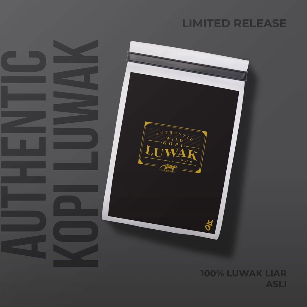 

Biji Kopi LUWAK ASLI Aceh Gayo Arabica Coffee 100g