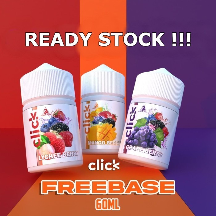 CLICK 60ML GRAPE // LYCHEE // MANGO
