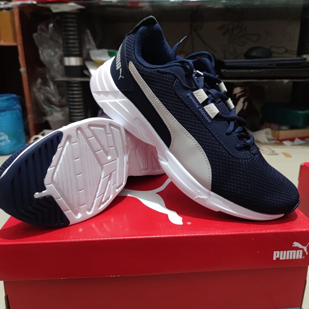 Puma Space Rider 195122-02 Peacoat Sepatu Sneaker Pria ORIGINAL