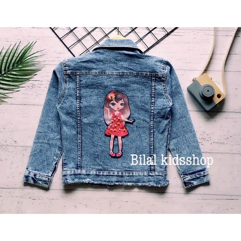 JAKET JEANS ANAK PEREMPUAN 1-12th