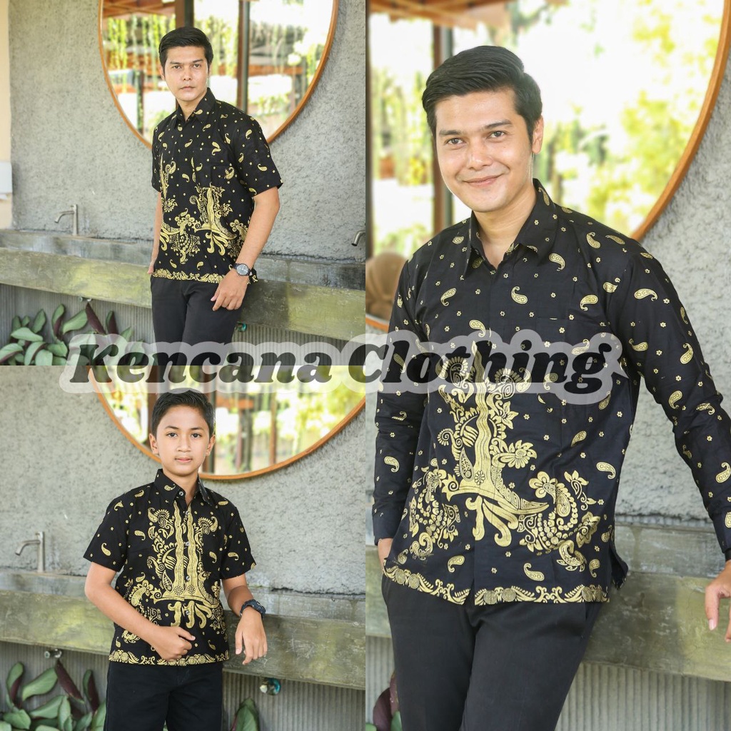 TERBARU Couple sweet || couple batik ayah dan anak cowok BATIK KRIS