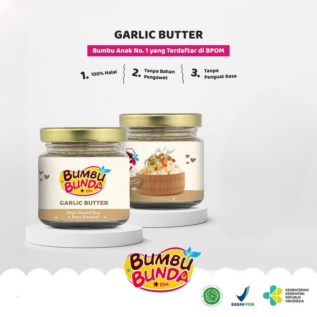 Bumbu Bunda Elia Powder 40g - Bumbu Non MSG Untuk MPASI