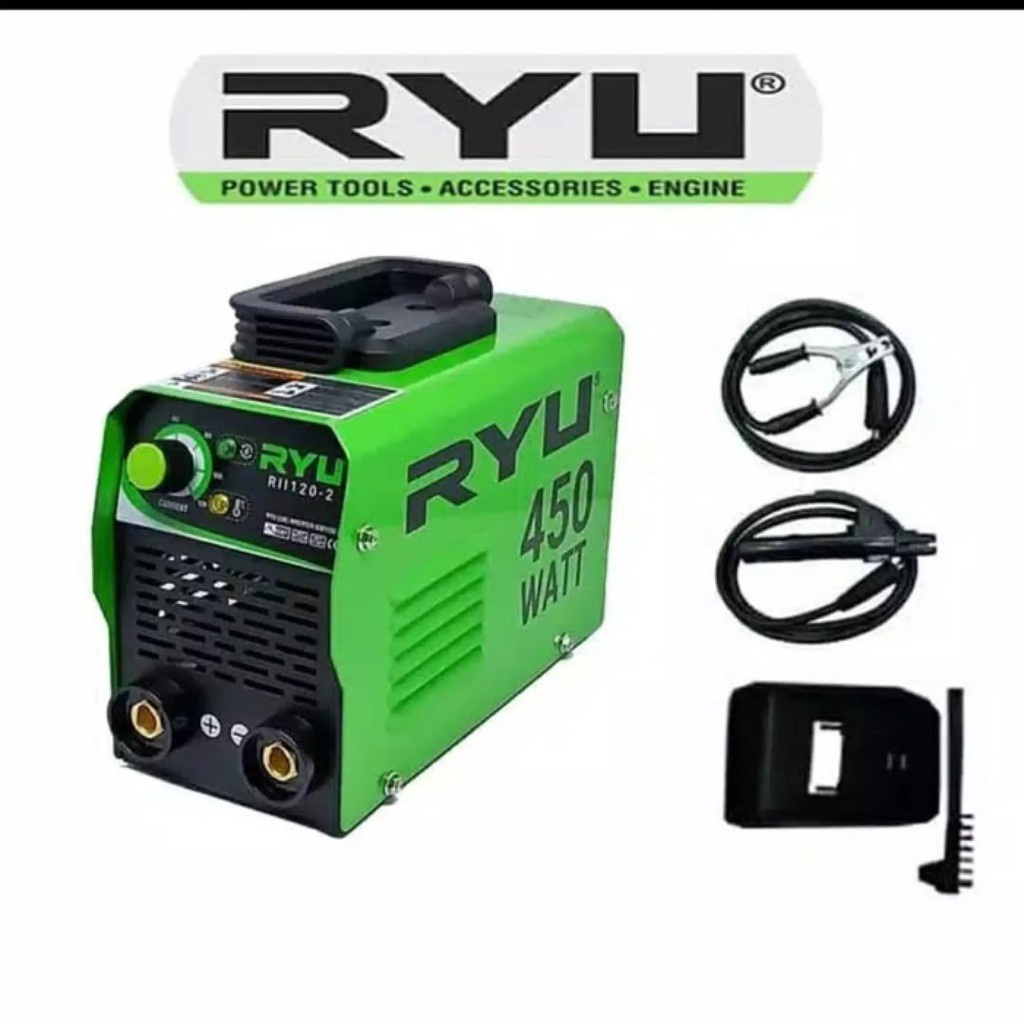 Termurah - Mesin Las RYU Inverter MMA 120 IGBT 450 watt / Mesin las / Mesin trafo las / welding