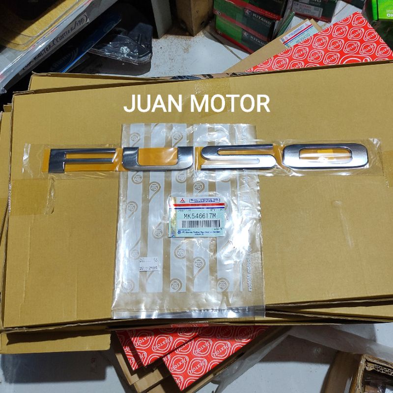 EMBLEM  FUSO (CROME) KTB ORIGINAL