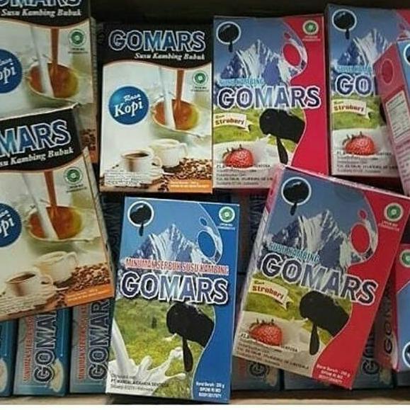 

Gomars Susu Kambing Etawa Bubuk Rasa Coklat