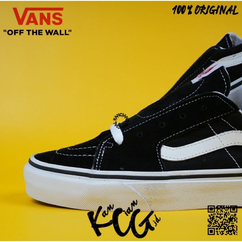 Vans Sk8 Low Black White 100% Original Bnib