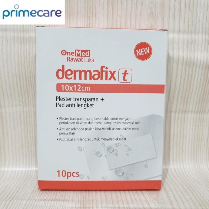 Jual Dermafix T Plester Luka Transparan Anti Air 10X12Cm Dermafix