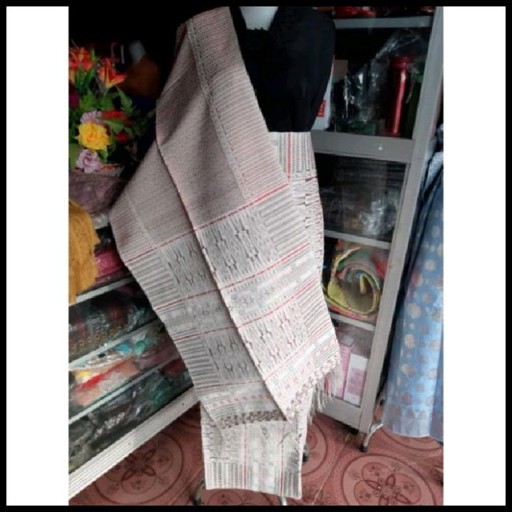 Promo Songket Tumtuman Putih Pink Ptikrem Tumtuman Pengantin Tenun Tarutung