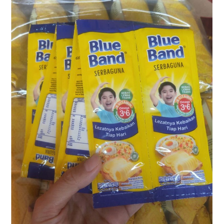 agen distributor sembako mentega blue band serbaguna pack renceng 25gr