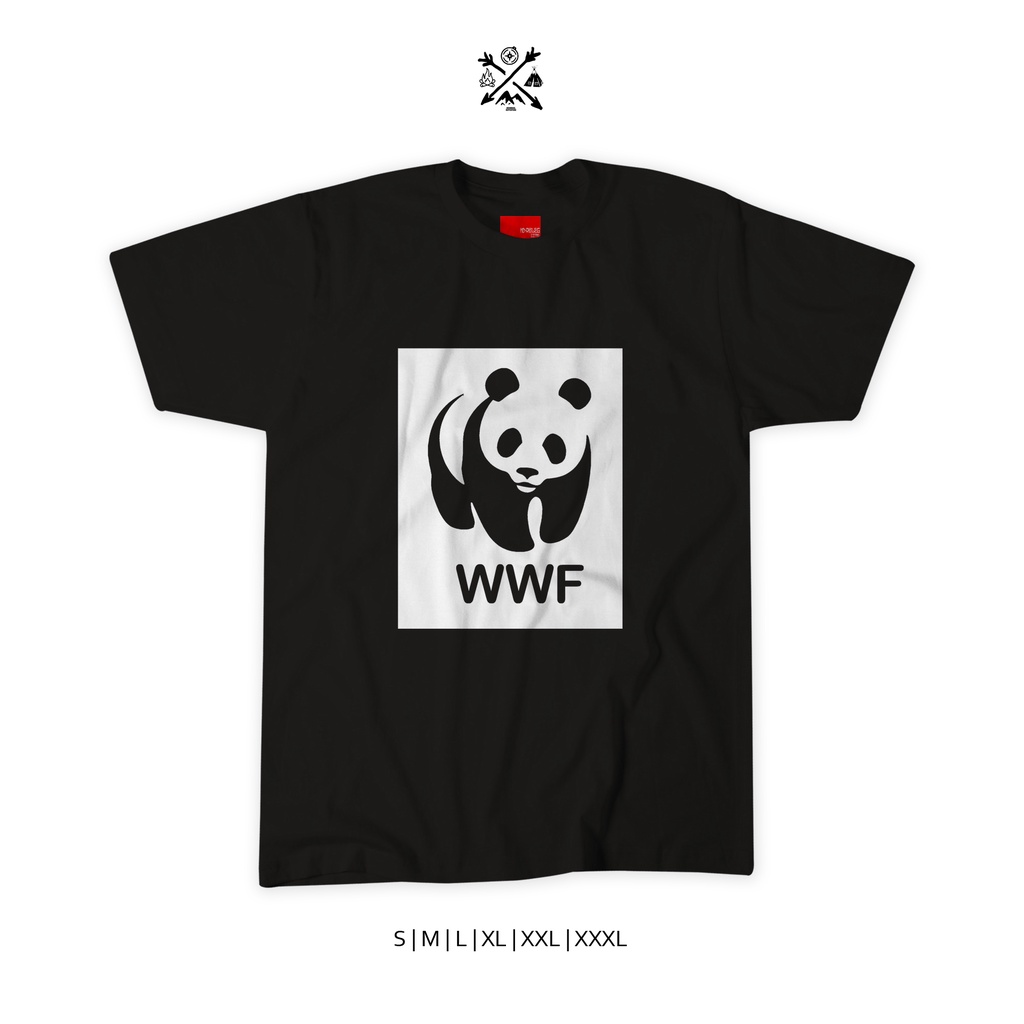 kaos wwf panda kaos pecinta panda