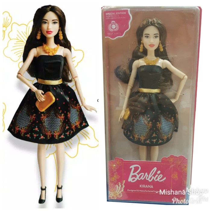 Barbie Mattel Kirana Batik Iwan Tirta Sawunggaling Boneka #Original