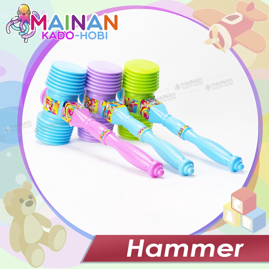 MAINAN EDUKASI MOTORIK ANAK LAKI PUKUL PALU HAMMER TOYS