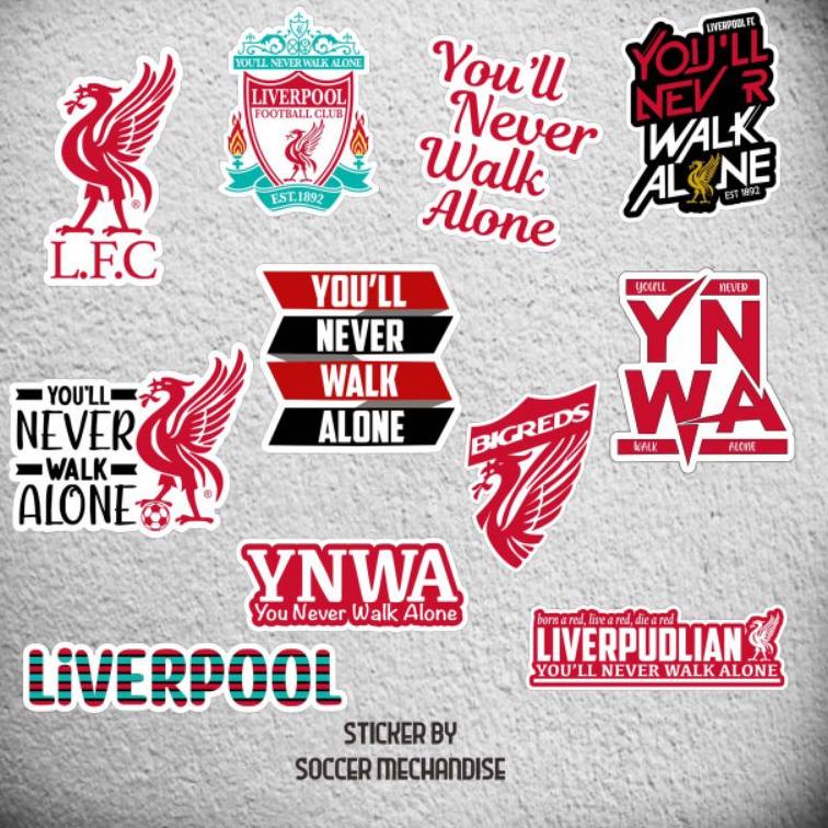 

(A-Z2Z-♥☞) Stiker Pack Bola Liverpul pasti dikirim