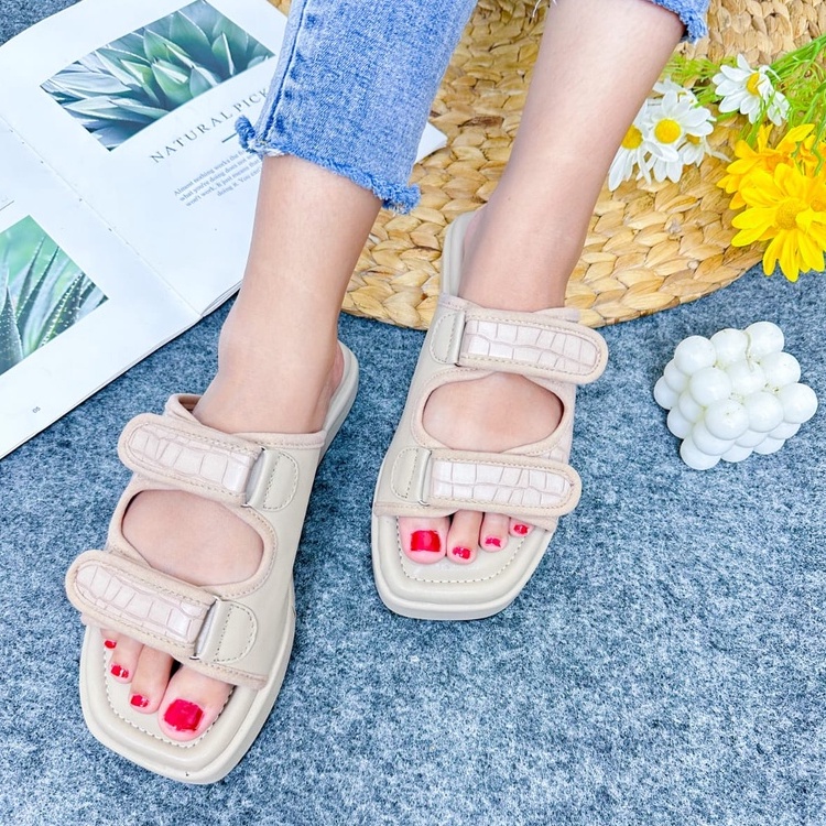 QZ - Keira Sandal Wanita Velcro Korean Look AP 04