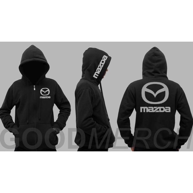 Jaket Pria Mazda Logo Car Sweater Distro Polos