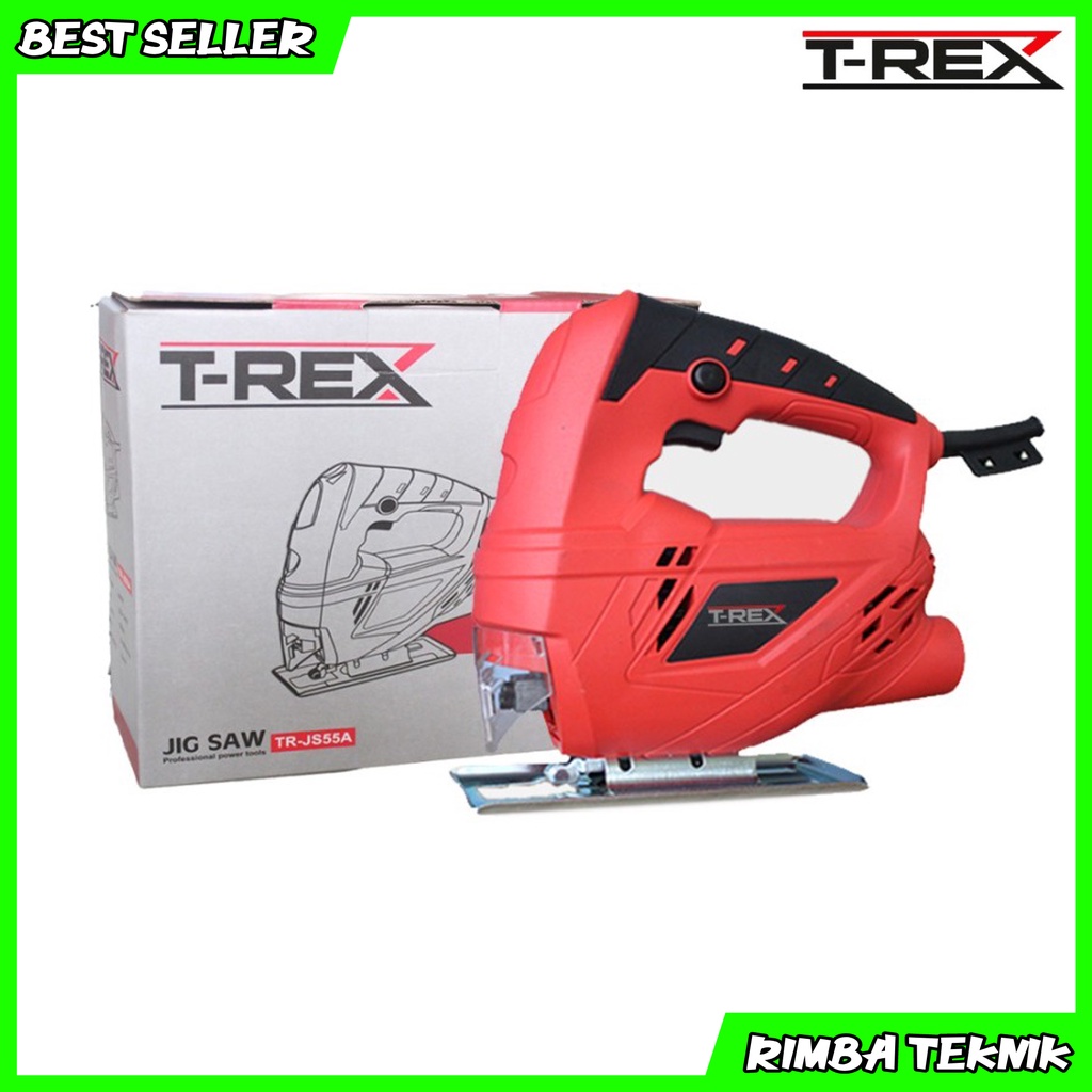 Mesin Gergaji kayu Triplek Jig Saw Machine T-REX TRX-JS55A Mesin Jigsaw Variable speed