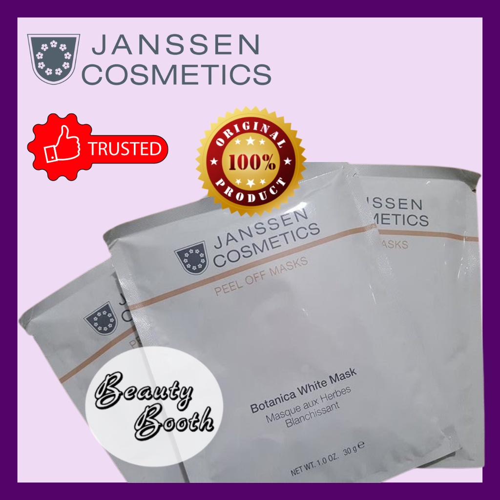 JANSSEN COSMETICS Botanica White Mask 30gr | Masker Peel Off Mask