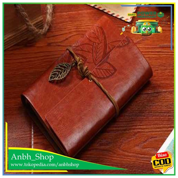 

Agenda Agenda Planner Kerja / Buku Catatan Cover Kulit Retro / Binder Note