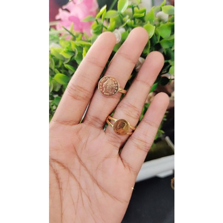 Cincin Koin Emas Muda