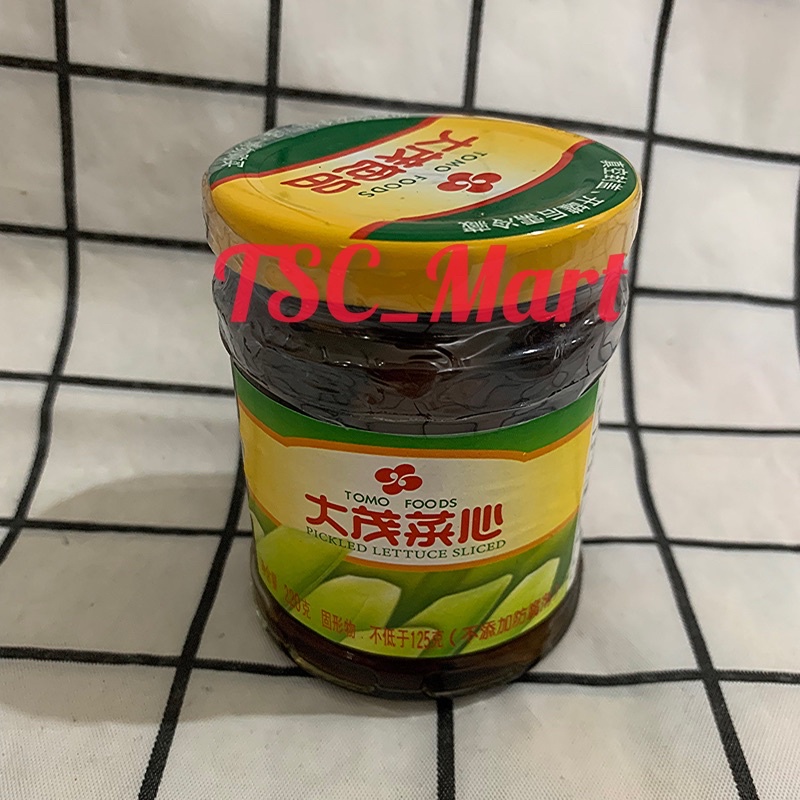 

TOMO FOOD Pickled Lettuce Sliced 220gr / TOMO / FOOD / ACAR / batang / SELADA / CHAISIM / CAISIM / CHAI / SIM / CAI / Pickled / Lettuce / Sliced