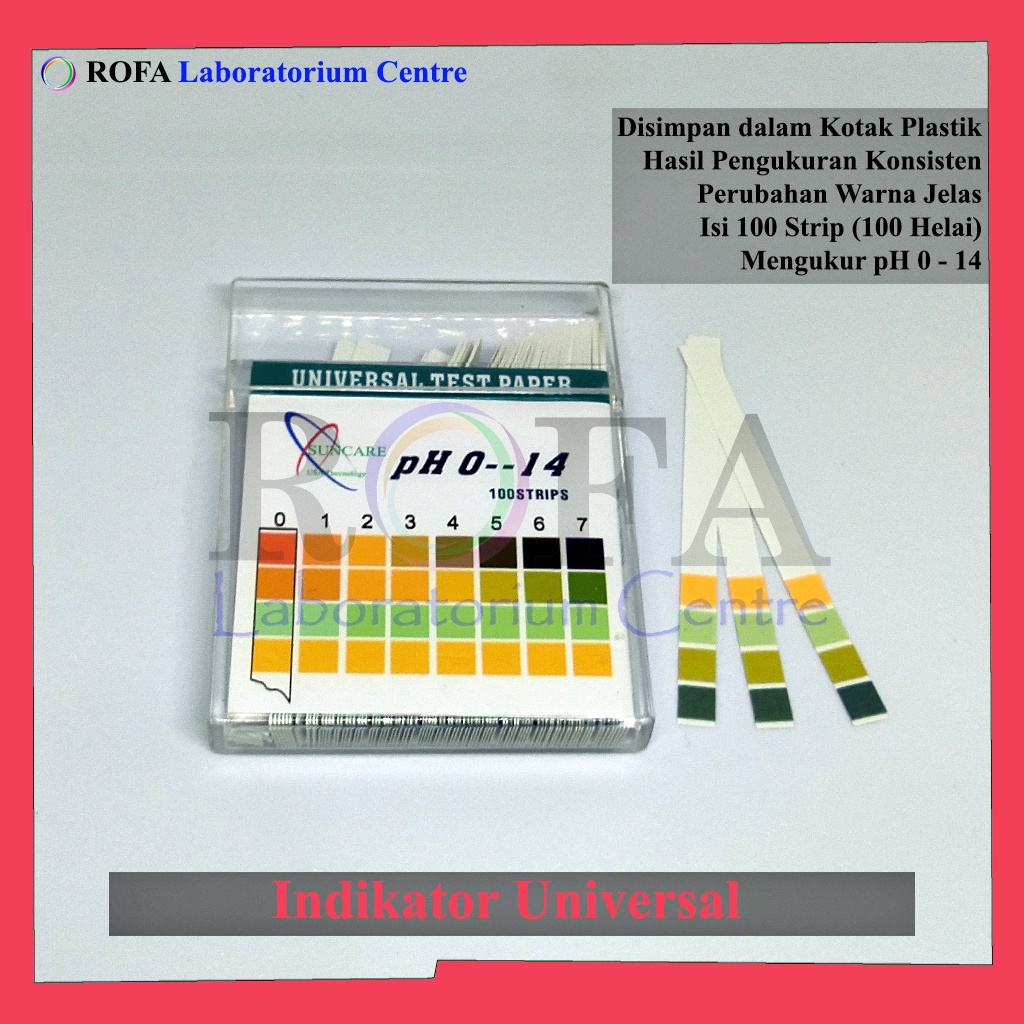 Jual Indikator Universal / Universal Indicator / Kertas pH / pH Paper ...