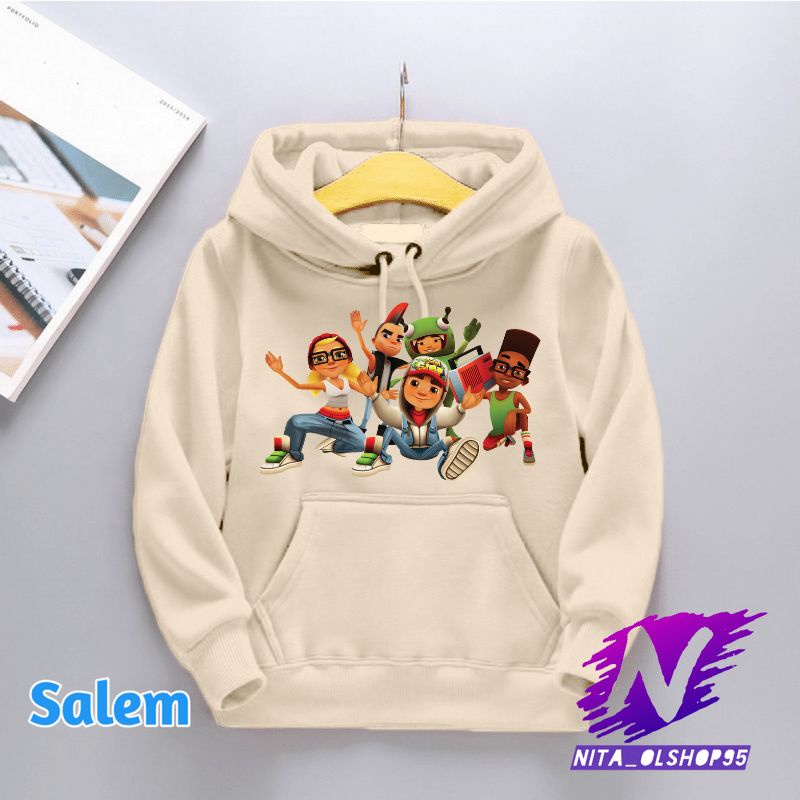 hoodie anak game subway surfers