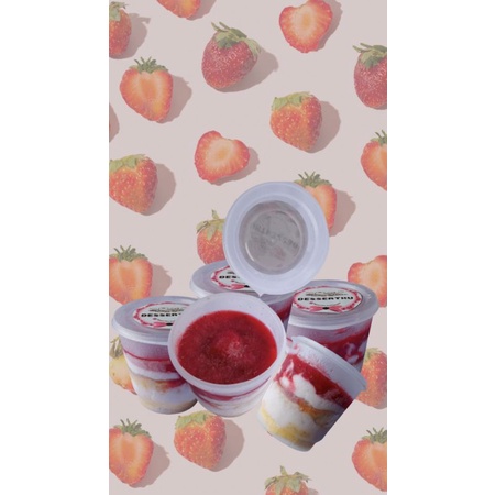 

Strawberry Shortcake Dessert Cup