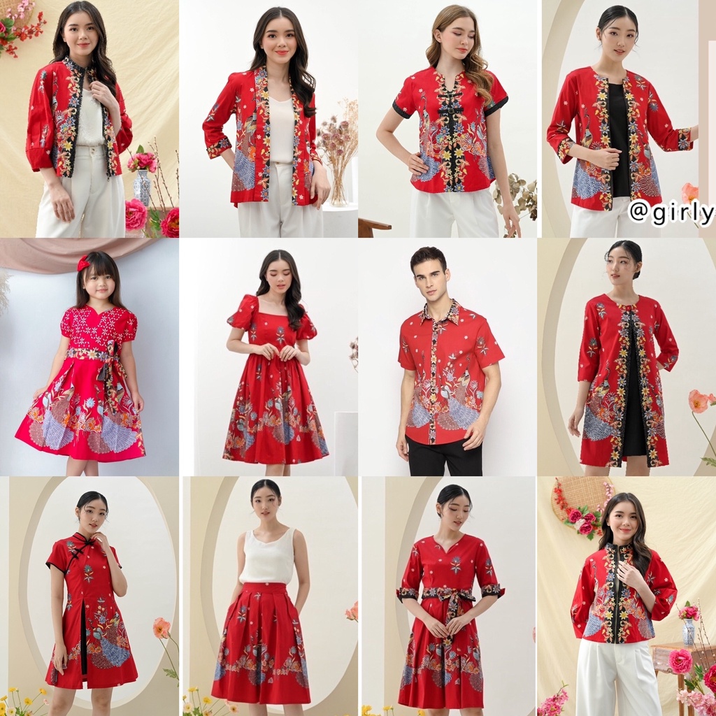 Evercloth Jeyi KIDS DRESS - Dress Batik Anak Perempuan