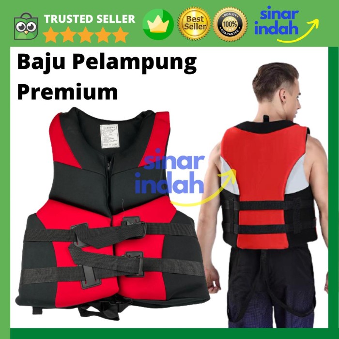 Baju Pelampung Premium Life Vest Life Jacket Jaket Pelampung Jetski