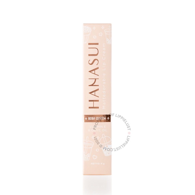 Hanasui Mattedorable LipCream Boba Edition Lip Cream Hanasui