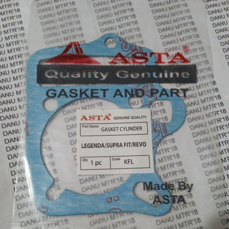 Paking tipis paking kertas blok bawah Legenda Supra fit Revo lama Supra fit new