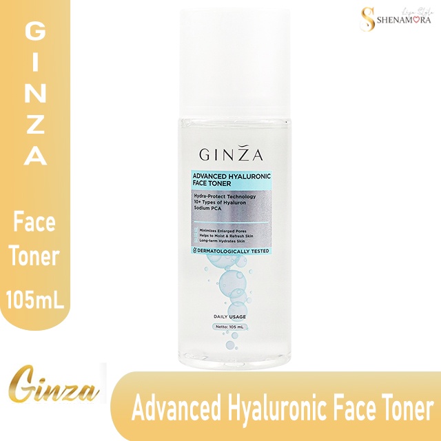 Ginza Face Toner Advanced Hyaluronic  105ml | BIRU