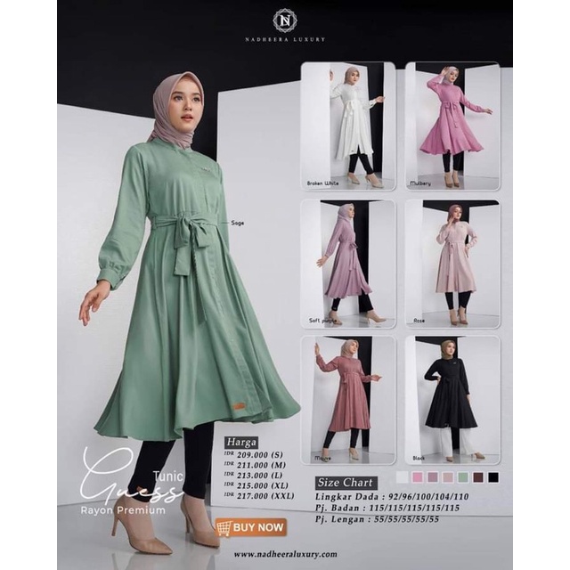 NADHEERA LUXURY Guess Tunik