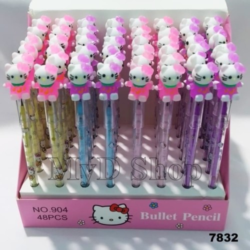 Pensil Sambung / Pensil Susun Hello Kitty &amp; Unicorn Lucu