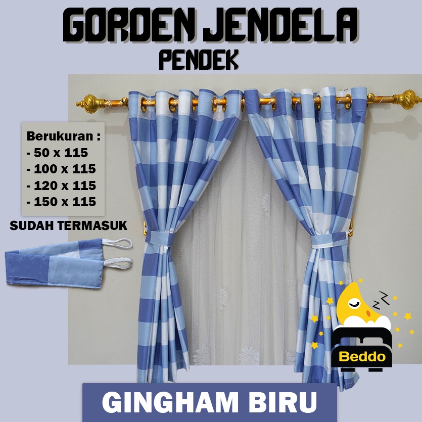 GT100 - GORDEN JENDELA VENTILASI MINIMALIS 10 RING EMBOSH DAN AESTHETIC TERLARIS L NON HOOK