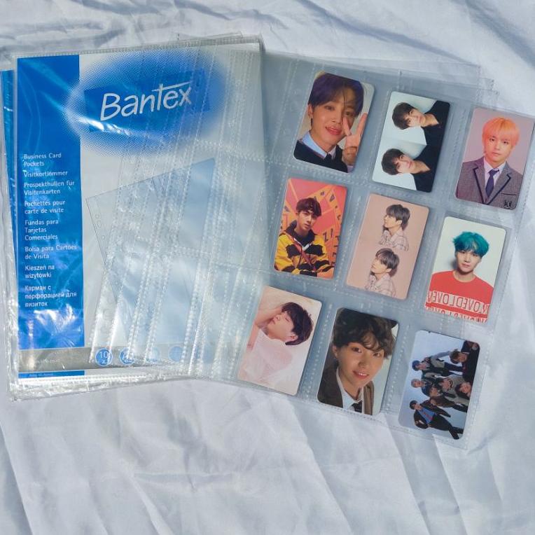 

↰ Sleeve binder photocard a4 bantex 9p / binder pocket bantex a4 9p ゐ