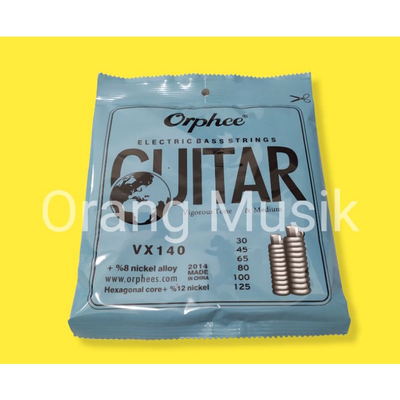 Senar Bass Orphee 6 String Original - Senar Bass Orphee VX 140 Import - Senar Bass Orphee 6 Senar VX140 Original